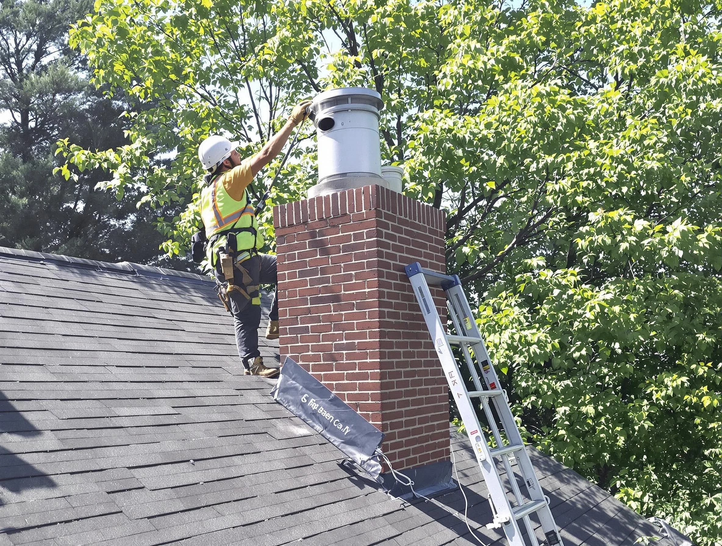 Chimney liner inspection by Lilburn Chimney Sweep in Lilburn, GA
