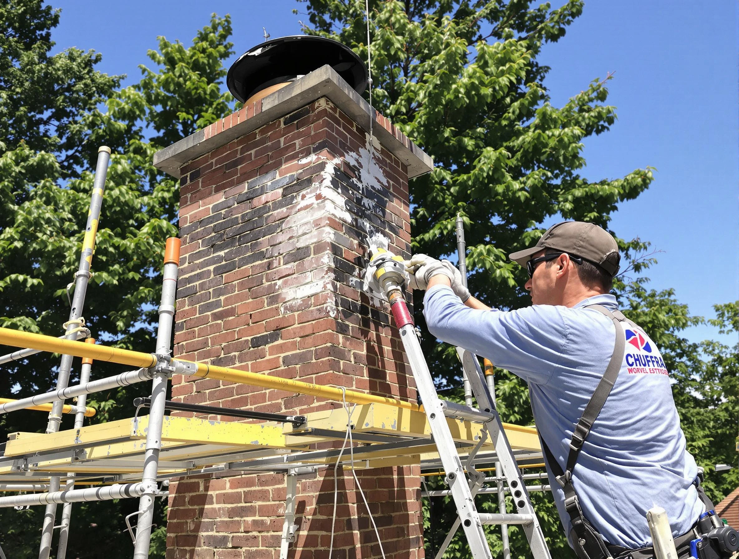 Structural chimney repair by Lilburn Chimney Sweep in Lilburn, GA