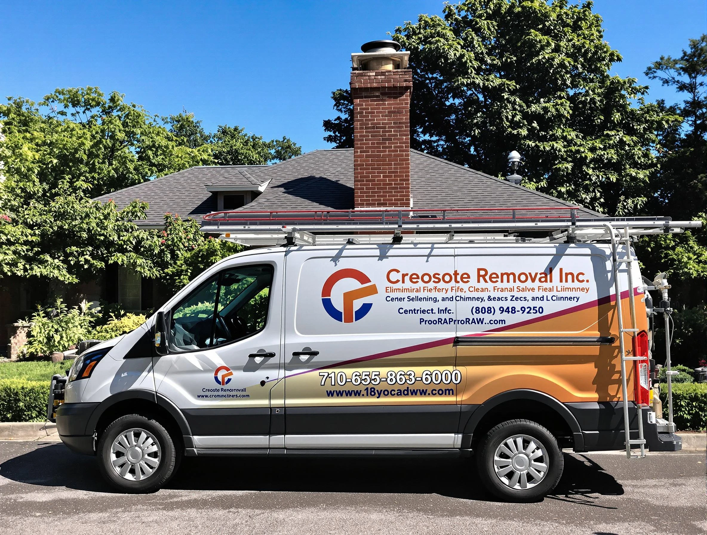 Lilburn Chimney Sweep technician removing creosote safely in Lilburn, GA